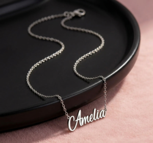 Personalised Sterling Silver Name Necklace